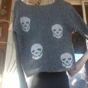skull sweater